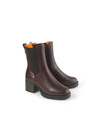 Fairfax & Favor Heeled Boudica Mahogany Leather