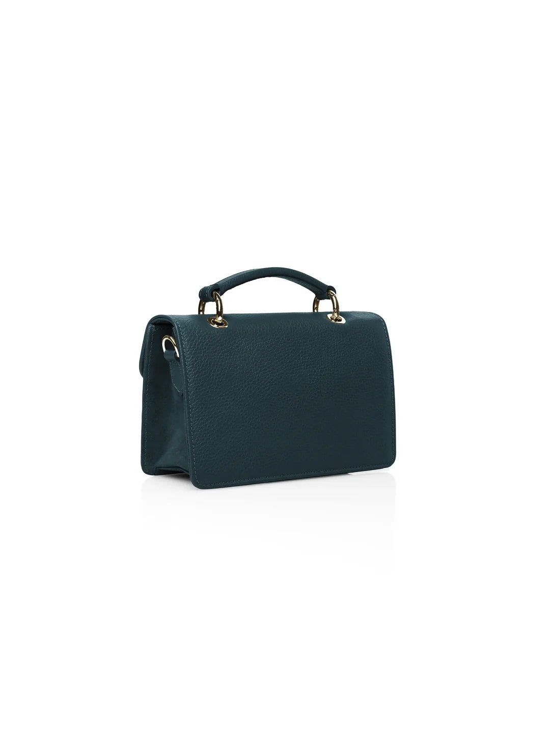 Fairfax & Favor Loxley Mini Cross Body Bag Teal Suede