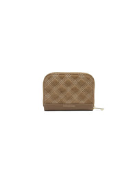 Fairfax & Favor Mini Salisbury Purse Quilted Tan Suede