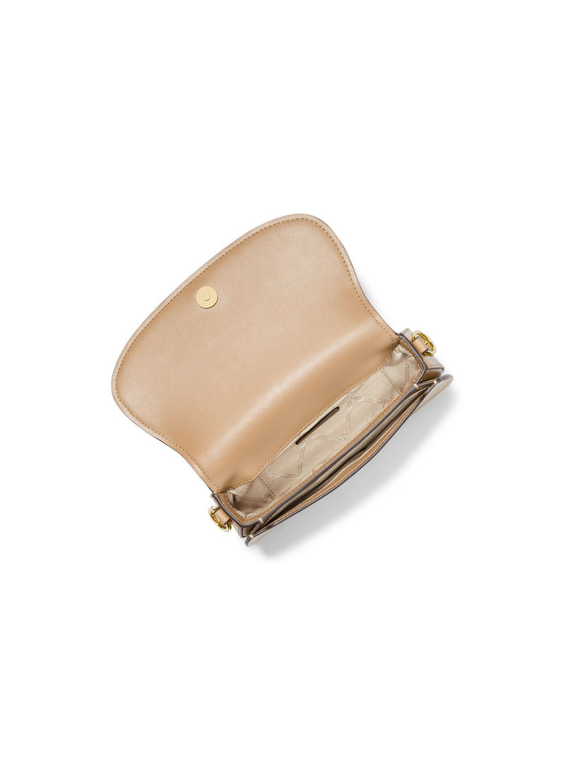 An image of the Michael Kors Mila Small Chain Sling Messenger