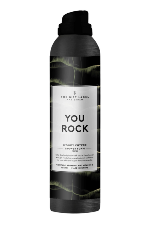 An image of the The Gift Label Shower Foam Mens 200ml