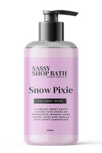 An image of the Sassy Scents Body Wash 3in1 210ml