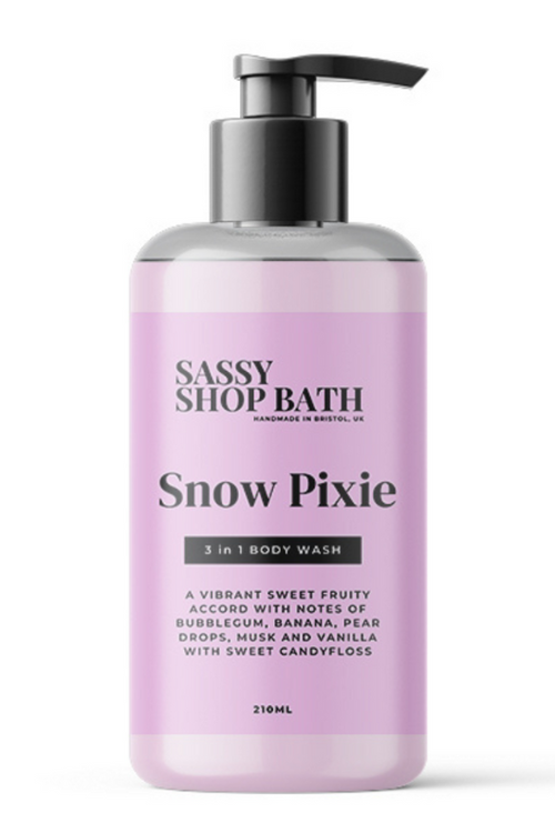An image of the Sassy Scents Body Wash 3in1 210ml