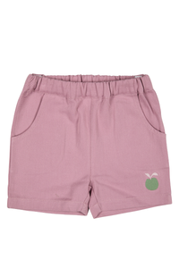 Embroidered Pull-On Shorts