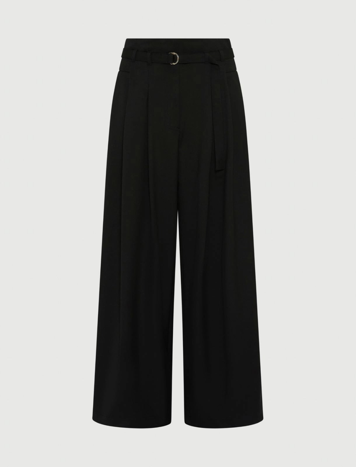 An image of the Marella Bondeno Black Long Trousers