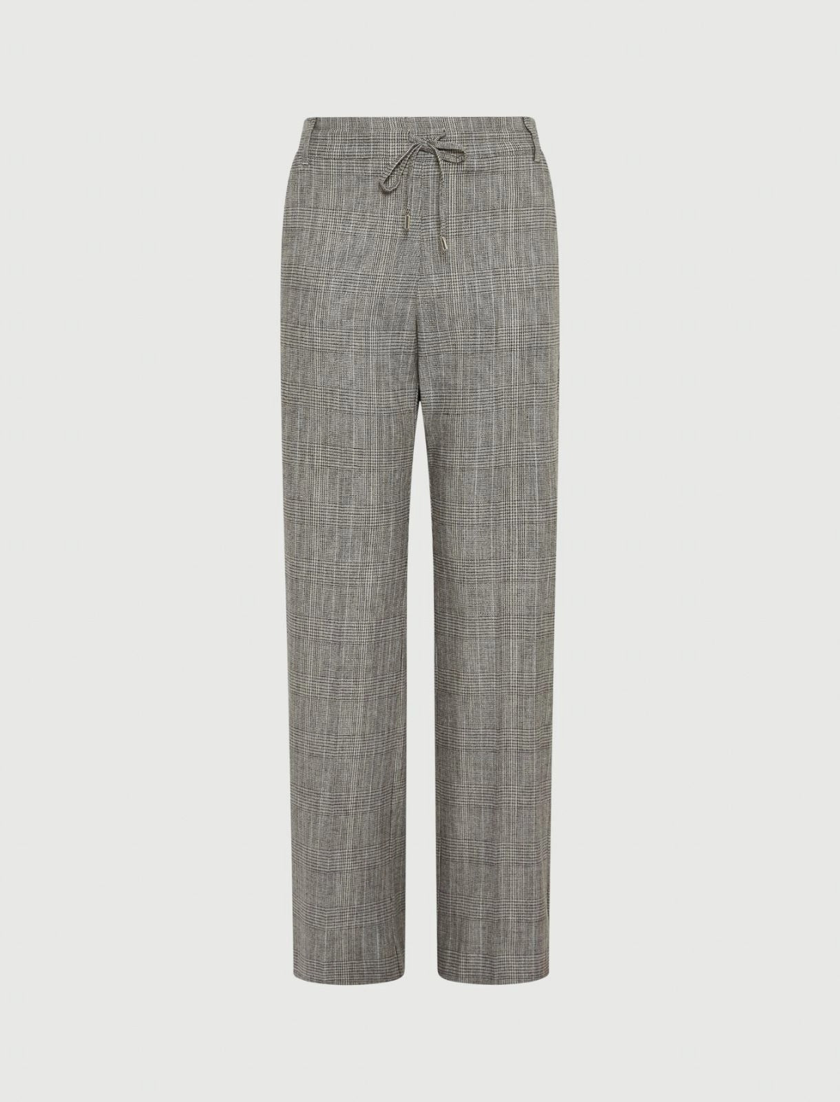 An image of the Marella Elodia Light Grey Long Trousers