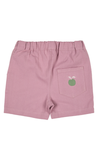 Embroidered Pull-On Shorts