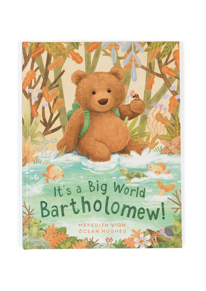 An image of the Jellycat Jellycat It's a Big World Bartholomew Book