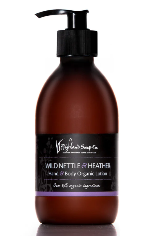 An image of the Highland Soap Company Organic Hand & Body Lotions