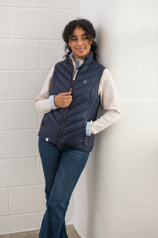 An image of the Lighthouse Laurel Ladies Gilet