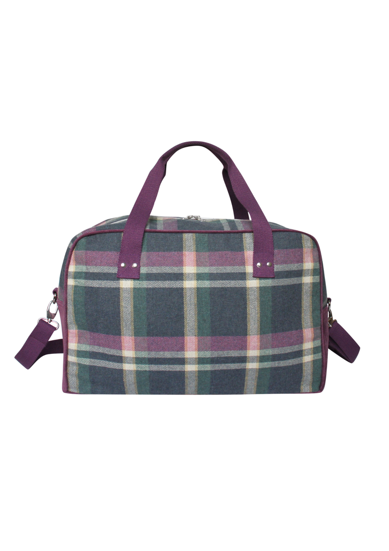 An image of the Earthsquared Tweed Weekend Bag