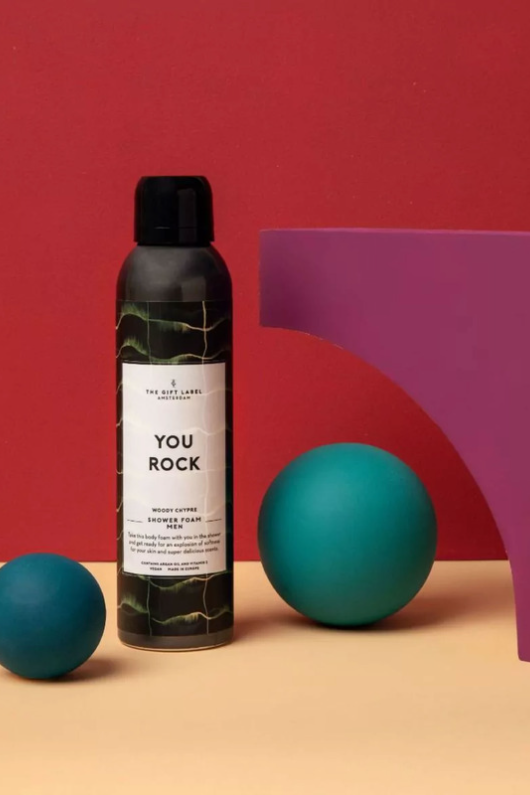 An image of the The Gift Label Shower Foam Mens 200ml