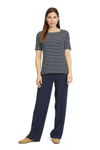 An image of the Betty Barclay Stripe Top