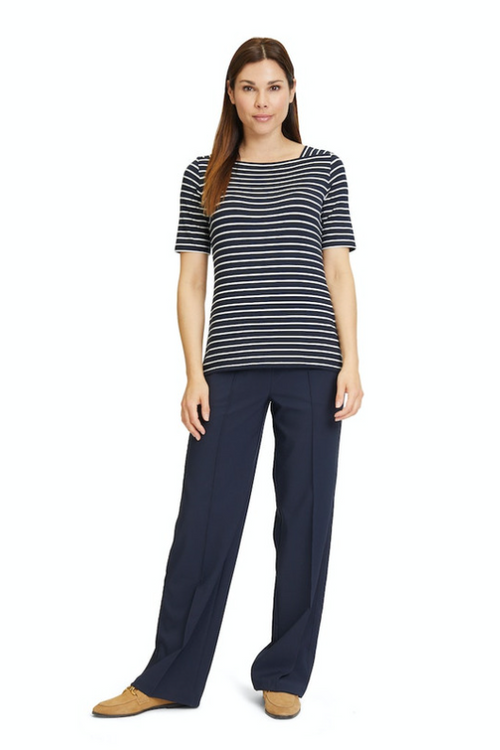 An image of the Betty Barclay Stripe Top