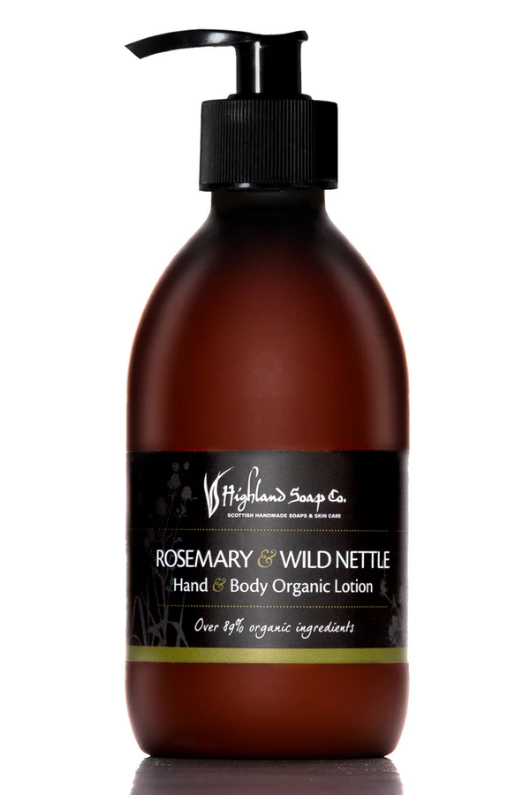 An image of the Highland Soap Company Organic Hand & Body Lotions