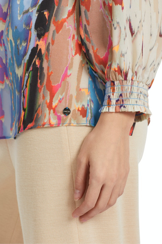 An image of the Marc Cain High Neck Blouse