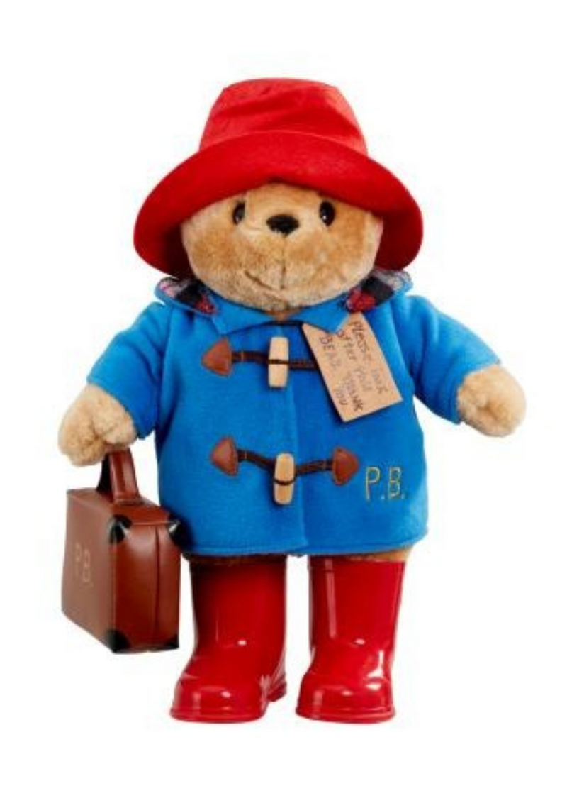 An image of the Rainbow Designs Large Classic Paddington With Boots & Suitcase