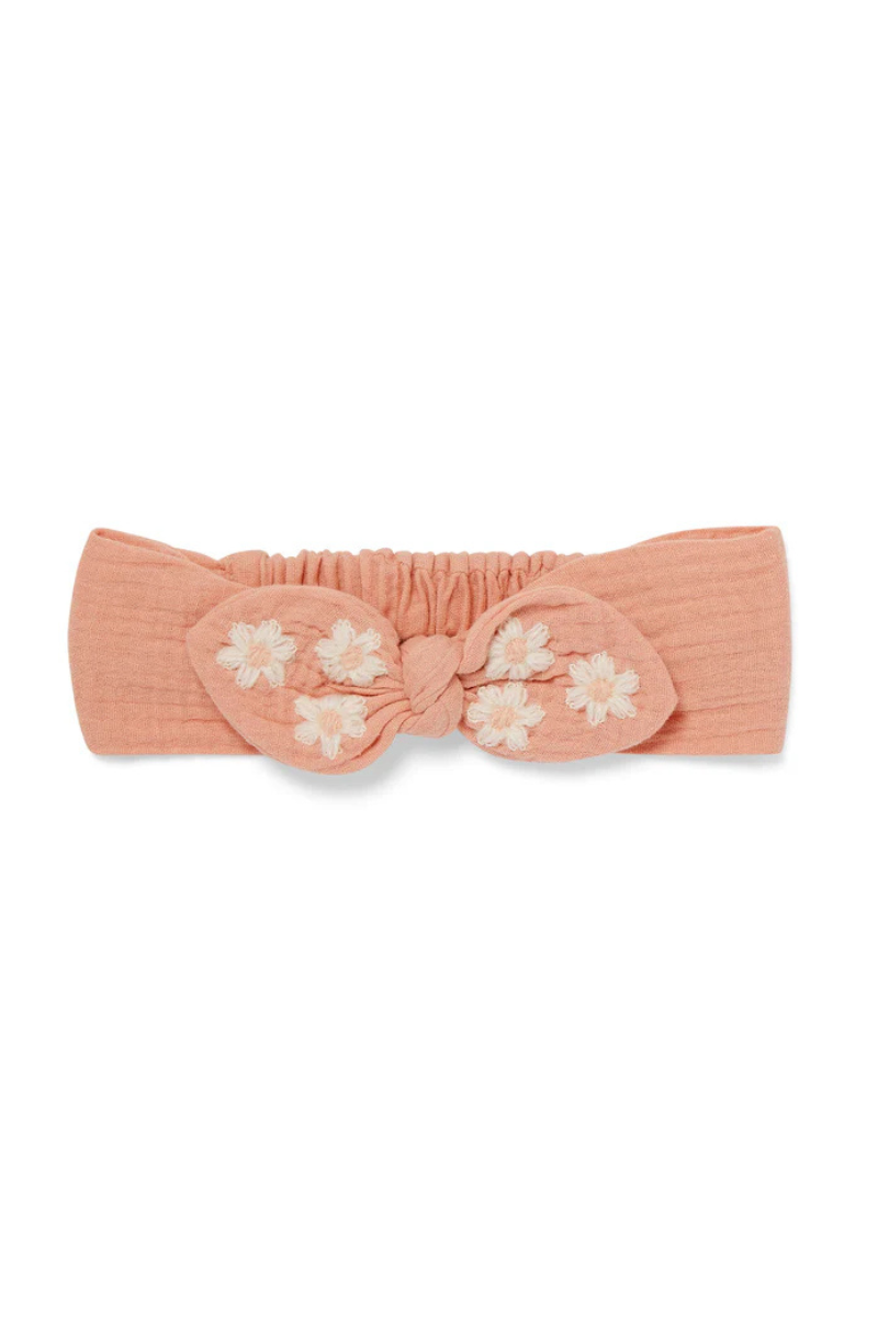 The Embroidered Flower Headband