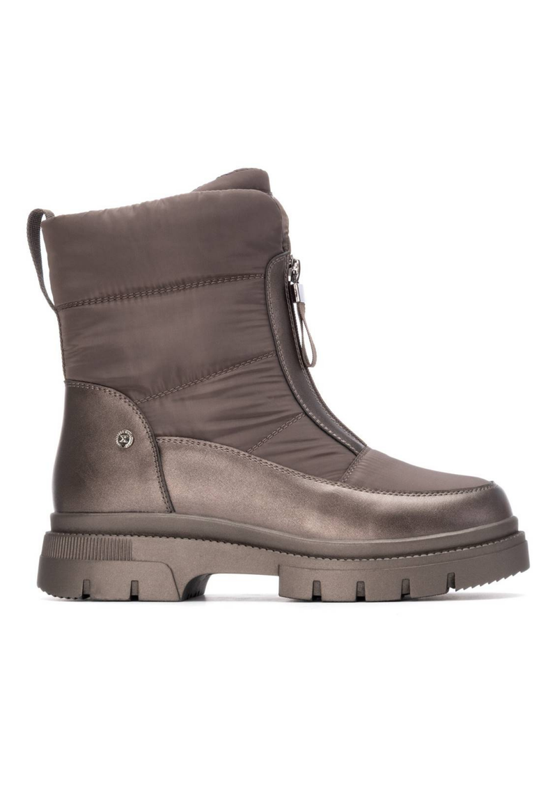 An image of the Xti Leather & Textile Ankle Boots