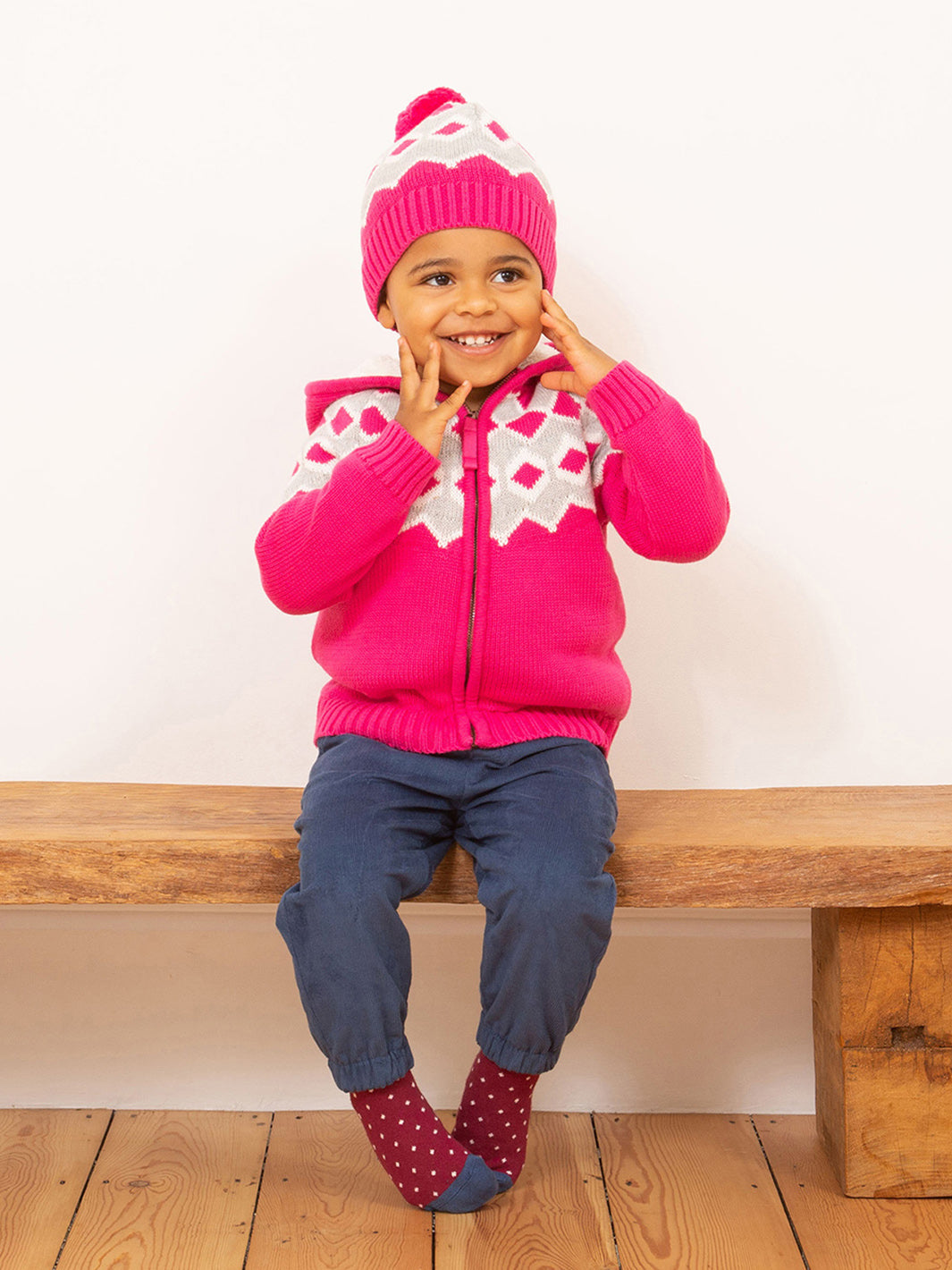 An image of the Kite Jurasic Cosy Hat
