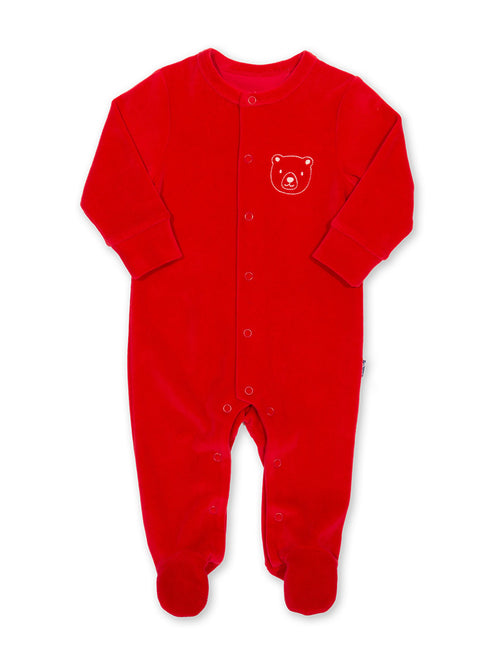 An image of the Kite Velvety Sleepsuit