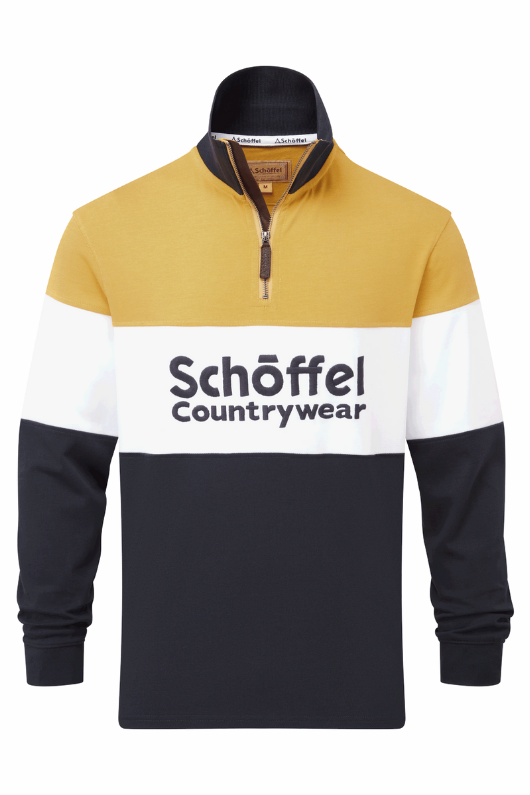 An image of the Schoffel Unisex Exeter Heritage 1/4 Zip