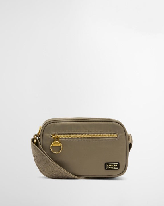 An image of the Barbour International Qualify Micro Crossbody