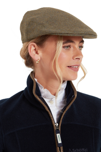 An image of the Schoffel Ladies Tweed Cap