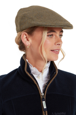 An image of the Schoffel Ladies Tweed Cap