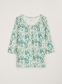 An image of the Seasalt Appletree 3/4 Sleeve Top