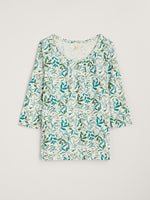 An image of the Seasalt Appletree 3/4 Sleeve Top