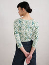An image of the Seasalt Appletree 3/4 Sleeve Top