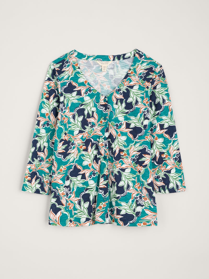 An image of the Seasalt 3/4 Sleeve Studio Glass Top