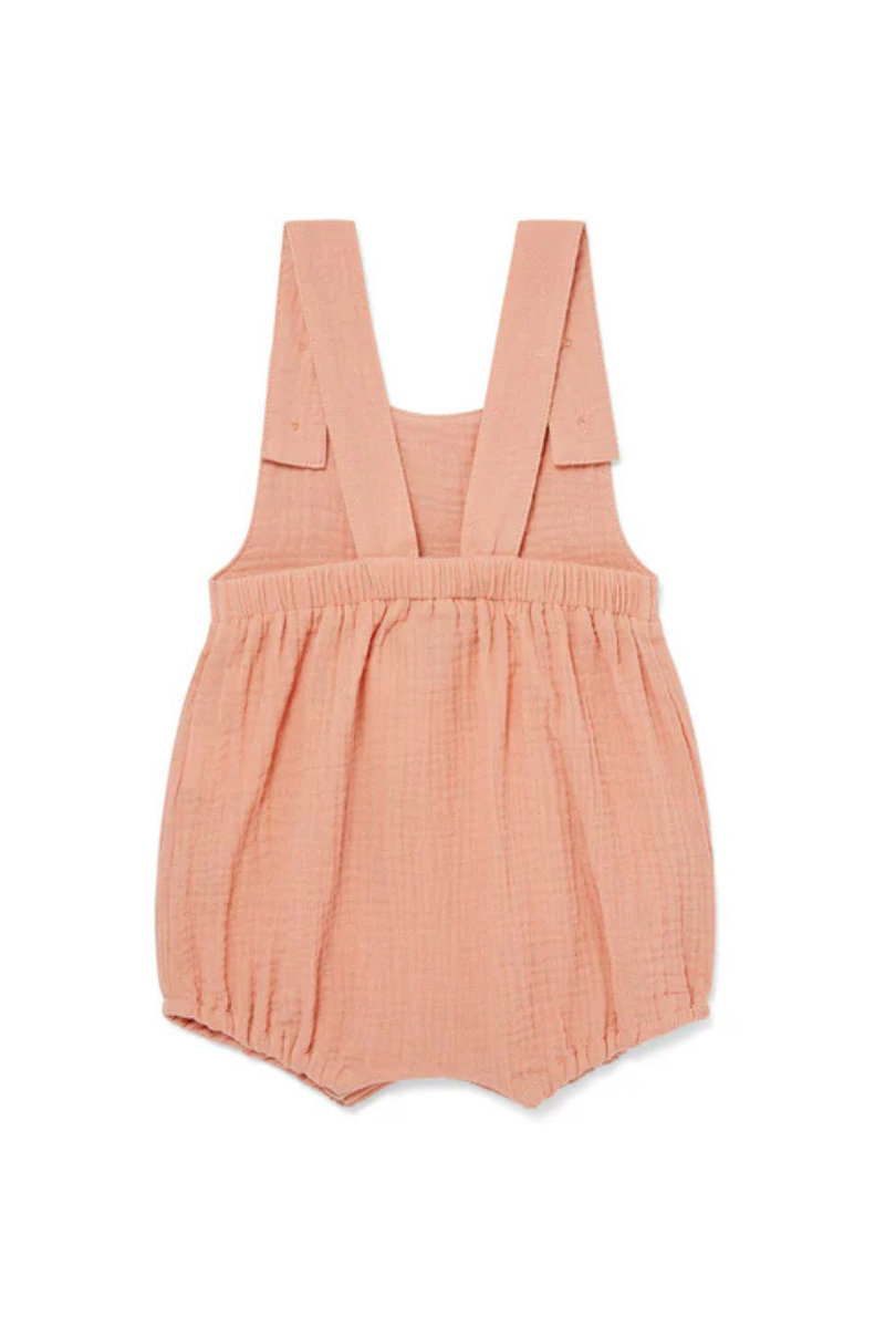 The Embroidered Flower Romper