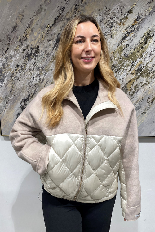 An image of the Emme Cipro Quilted Jacket