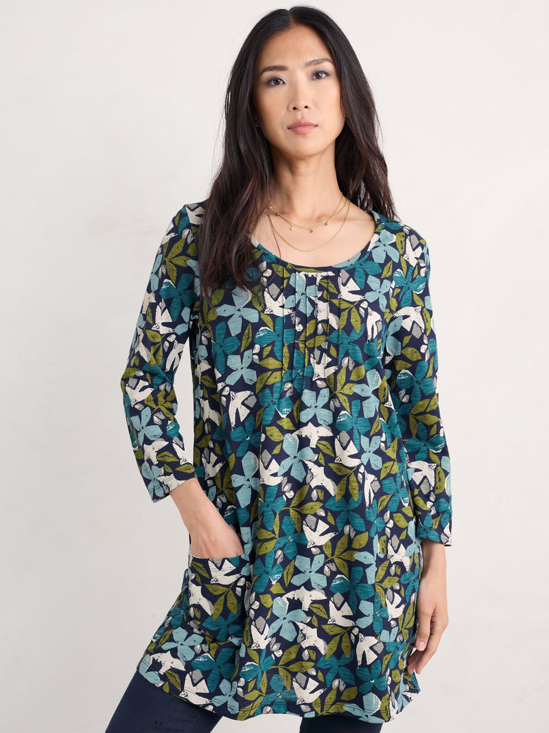 An image of the Seasalt 3/4 Busy Lizzy Tunic