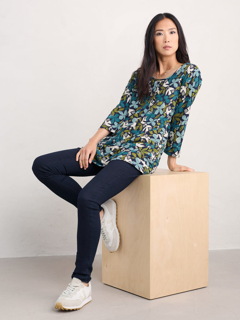 An image of the Seasalt 3/4 Busy Lizzy Tunic