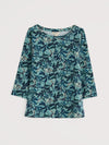 An image of the Seasalt Easel 3/4 Sleeve Top