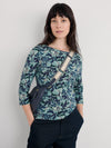 An image of the Seasalt Easel 3/4 Sleeve Top