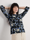 An image of the Seasalt Easel 3/4 Sleeve Top