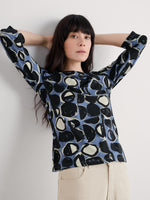 An image of the Seasalt Easel 3/4 Sleeve Top