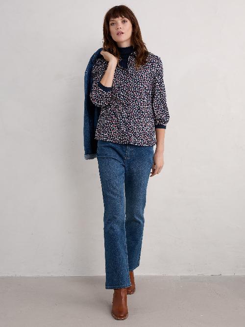 An image of the Seasalt Embrace 3/4 Sleeve Shirt