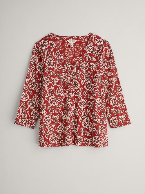 An image of the Seasalt 3/4 Sleeve Studio Glass Top
