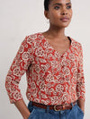 An image of the Seasalt 3/4 Sleeve Studio Glass Top
