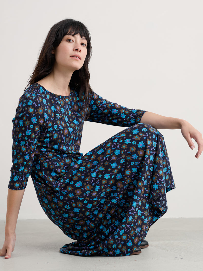 An image of the Seasalt 3/4 Wild Bouquet Dress