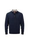 An image of the Schoffel Lambswool 1/4 Zip Jumper