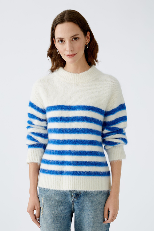 An image of the Oui Striped Jumper