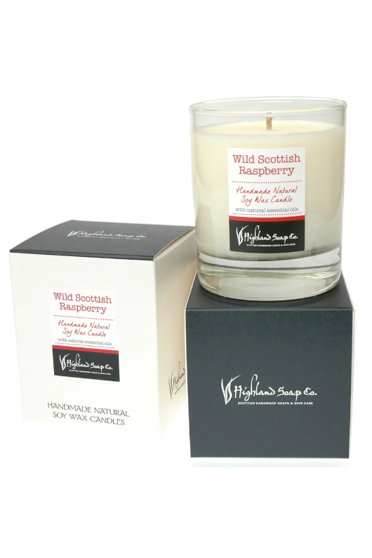 An image of the Highland Soap Company Soya Wax Candle 30cl