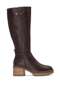 An image of the Xti Leather Long Boots