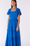 An image of the Oui Embroidered Maxi Dress
